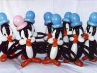 balloon modelling Penguins
