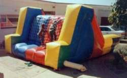 Gladiator Jumping Castle Back View