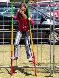Circus School Stilt Walking