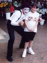Jacques the mime artist